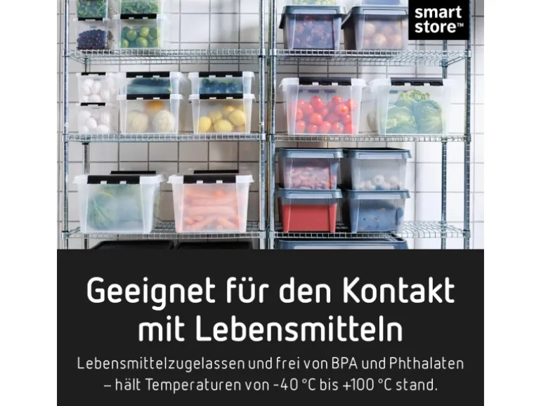 SmartStore Aufbewahrungsbox Classic mit Deckel 3,5 l