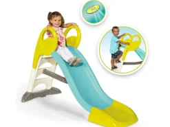 Smoby Rutsche GM mit Wasseranschluss 159 cm x 68 cm x 100 cm Mehrfarbig