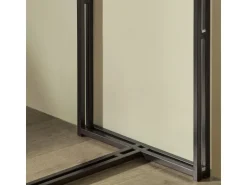 SoBuy Bartisch mit 2 Barhockern Holz Metall Natur Schwarz OGT43-F