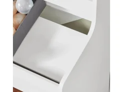 SoBuy Bücherregal für Kinder Kinderregal mit 2 Boxen Aufbewahrungsregal KMB71-W