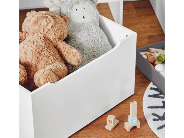 SoBuy Bücherregal für Kinder Kinderregal mit 2 Boxen Aufbewahrungsregal KMB71-W