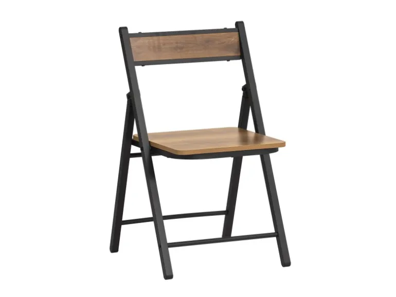 SoBuy Esszimmerstuhl Klappstuhl Küchenstuhl mit Lehne 46x80x48cm Vintage FST88-PF