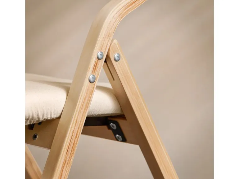 SoBuy Esszimmerstuhl Klappstuhl Küchenstuhl Polsterstuhl mit Lehne Beige FST40-W