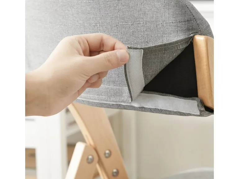 SoBuy Esszimmerstuhl Klappstuhl Küchenstuhl Polsterstuhl mit Lehne Grau FST92-N