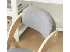 SoBuy Esszimmerstuhl Klappstuhl Küchenstuhl Polsterstuhl mit Lehne Grau FST92-N