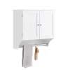 SoBuy Hängeschrank Badezimmerschrank Wandschrank Küchenschrank BZR84-W