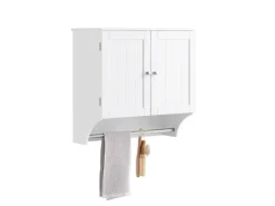 SoBuy Hängeschrank Badezimmerschrank Wandschrank Küchenschrank BZR84-W