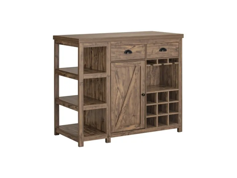 SoBuy Kücheninsel Freistehend Küchenschrank Sideboard Buffet Vintage SVW20-N