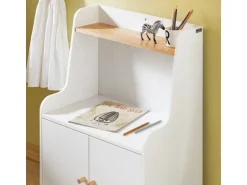SoBuy Kinderregal Bücherregal Kinderzimmer Regal Aufbewahrungsregal KMB84-W