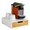 SoBuy Schubladenbox Aufbewahrungsbox Schreibtischorganizer 30×10×31cm FRG179-WN