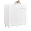 SoBuy Schuhschrank Buffet Küchenschrank Sideboard Kommode Weiß FSB84-W