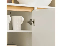SoBuy Sideboard Küchenschrank Kommode Buffet Schuhschrank TV-Schrank FSB75-WN