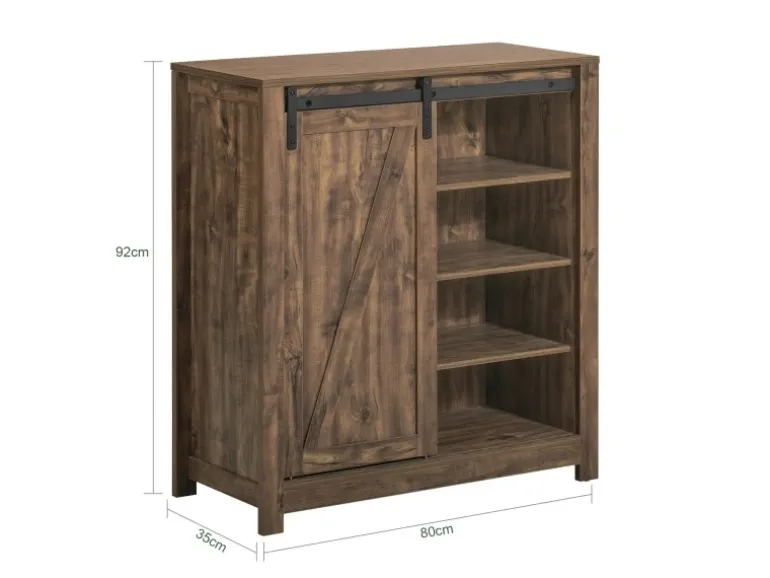 SoBuy Sideboard Kommode Schuhschrank Küchenschrank Flurschrank FSB59-N