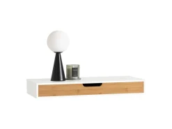 SoBuy Wandschrank Hängeschrank Wandgarderobe mit Schublade FRG93-WN