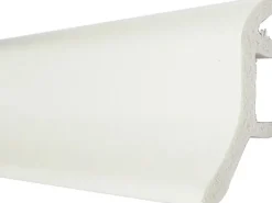 Sockelleiste Hartschaum Weiß 46 mm x 20 mm Länge 2500 mm