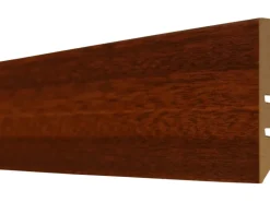 Sockelleiste Mahagoni foliert 56 mm x 10 mm Länge 2400 mm