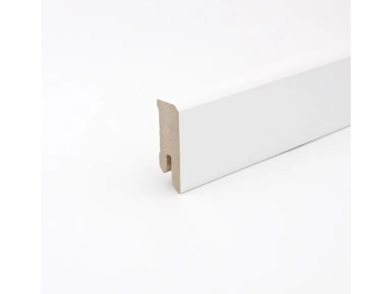 Sockelleiste White&Black Cubica Weißglanz 40 mm x 18 mm Länge 2400 mm