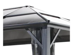 Sojag Pavillon Meridien 12 x 16 Anthrazit 365 cm x 485 cm x 270 cm