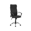 Songmics Bürostuhl Ergonomisch Höhenverstellbar Neigbar Schwarz