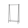 Songmics Kleiderständer 33,5 cm x 92,5 cm x 153 cm Mattschwarz