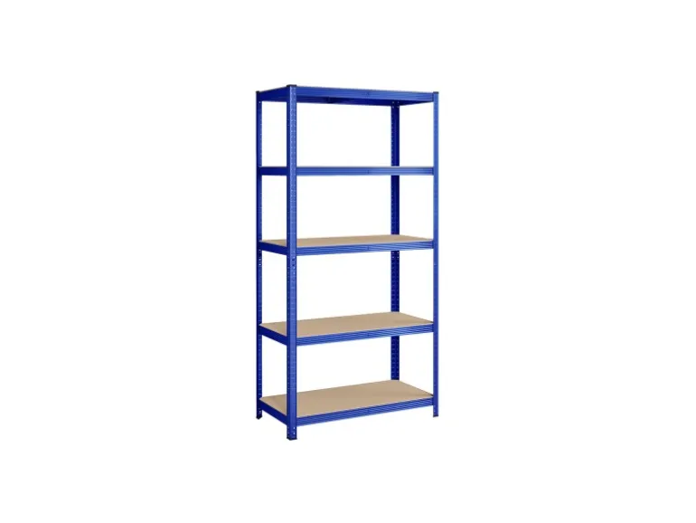 Songmics Lagerregal 50 cm x 100 cm x 200 cm Blau