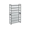 Songmics Schuhregal 8 Ebenen 30,7 cm x 92,5 cm x 163,5 cm Grau