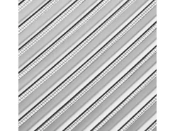 SOTECH Aluminium-Lüftungsgitter 125 x 125 mm Edelstahloptik Aufschraubbar mit Insektenschutz
