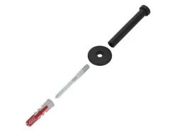SOTECH Garderobenhaken TALEA Ø10 mm Ø15 mm Länge 70 mm Edelstahl Schwarz Matt
