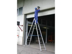 Stabilo Sprossen-Doppelleiter 2 x 14 Sprossen