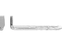 Stahlrillenhaken Verzinkt Ø 4,5 x 40 mm 10 Stück