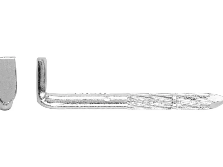 Stahlrillenhaken Verzinkt Ø 4,5 x 40 mm 10 Stück