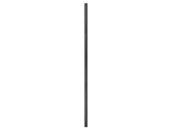 Stahlrohr 70 cm Ø 2,7 cm Schwarz matt zum Möbelbau