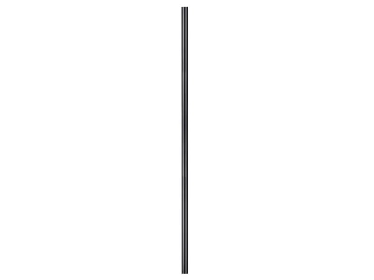 Stahlrohr 70 cm Ø 2,7 cm Schwarz matt zum Möbelbau