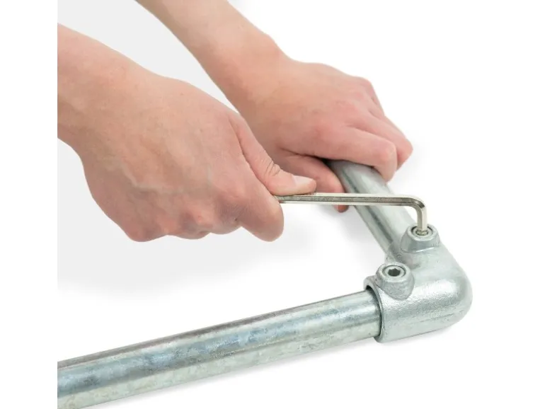 Stahlrohr 70 cm Ø 2,7 cm Schwarz matt zum Möbelbau