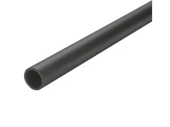 Stahlrohr 200 cm Ø 2,7 cm Schwarz matt zum Möbelbau