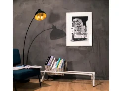 Stahlrohr 40 cm Ø 2,7 cm Silber verzinkt zum Möbelbau