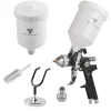 STAHLWERK HVLP Lackierpistole SG-600 ST mit 14 mm Düse und 600 ml Fließbecher