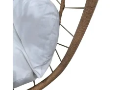 Svita Shelly Hängesessel Mit Gestell Hängestuhl Hängesitz Hängekorb Natur