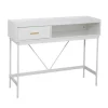 Svita Valeo Konsolentisch Schmal Mit Ablage Standregal Flurtisch Mit Schublade Weiß