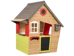 Swing King Spielhaus Fairytale 144 cm x 140 cm x 106 cm Natur FSC®