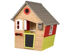 Swing King Spielhaus Fairytale 144 cm x 140 cm x 106 cm Natur FSC®