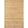 T & J Sichtschutzzaun Maxi-Massiv Grün 120 x 180 cm