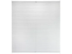 Tageslicht-Spannplissee Valeria 105 cm x 130 cm Hellgrau