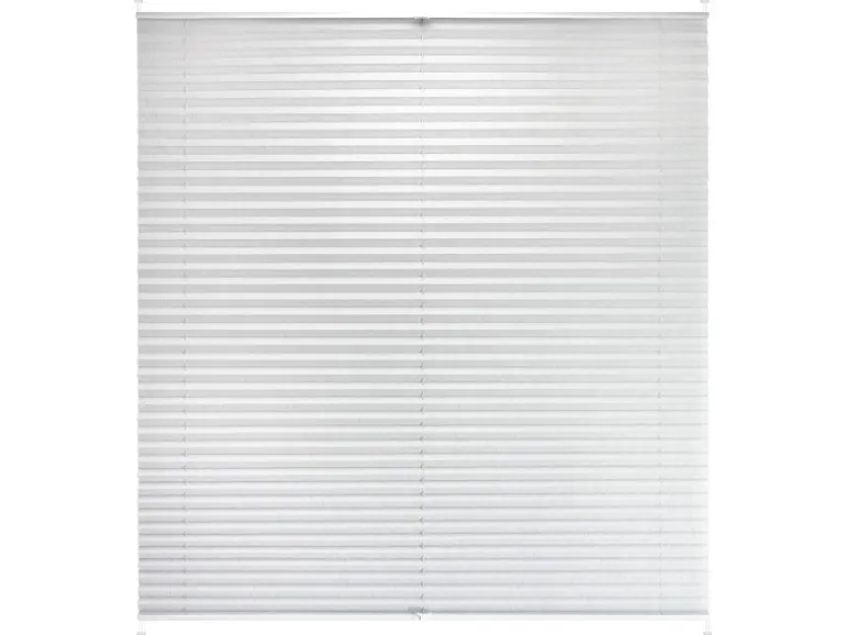Tageslicht-Spannplissee Valeria 120 cm x 130 cm Hellgrau