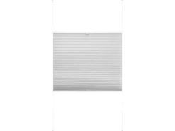 Tageslicht-Spannplissee Valeria 60 cm x 130 cm Hellgrau