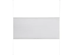 Tageslicht-Spannplissee Valeria 120 cm x 130 cm Weiß
