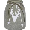 Teelichthalter Grün 15 cm x 12,5 cm x 12,5 cm