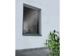 Teleskop Insektenschutzrahmen Fenster 120 cm x 140 cm Anthrazit