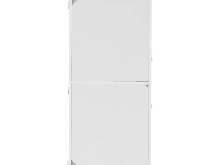 Teleskop Insektenschutzrahmen Tür 100 cm x 210 cm Weiß
