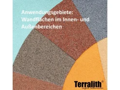 Terralith Buntsteinputz Mosaikputz 1mm -15 kg- BSP1116 Grau Schwarz